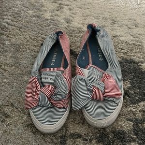 Women’s Red White & Blue Converses